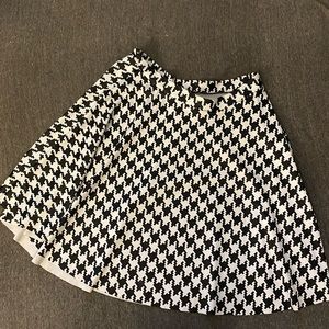 BlackMilk Houndstooth Skater Skirt